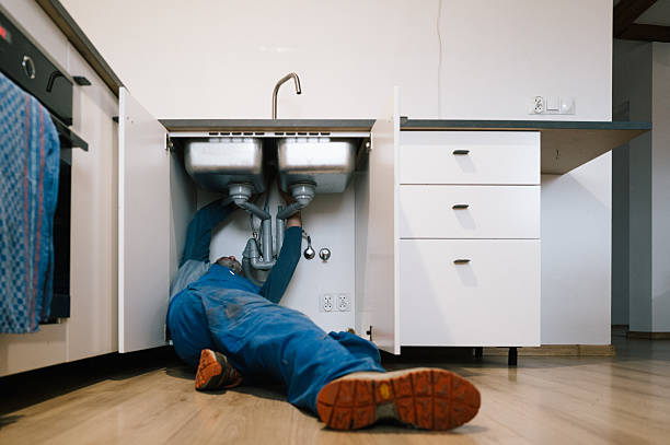 Professional Leak Detection technician working in Germantown, OH